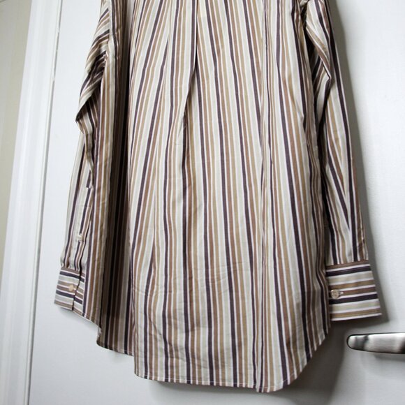 BNWT AW24 MARNI STRIPED POPLIN NOMAD SHIRT 52 - Picture 7 of 12